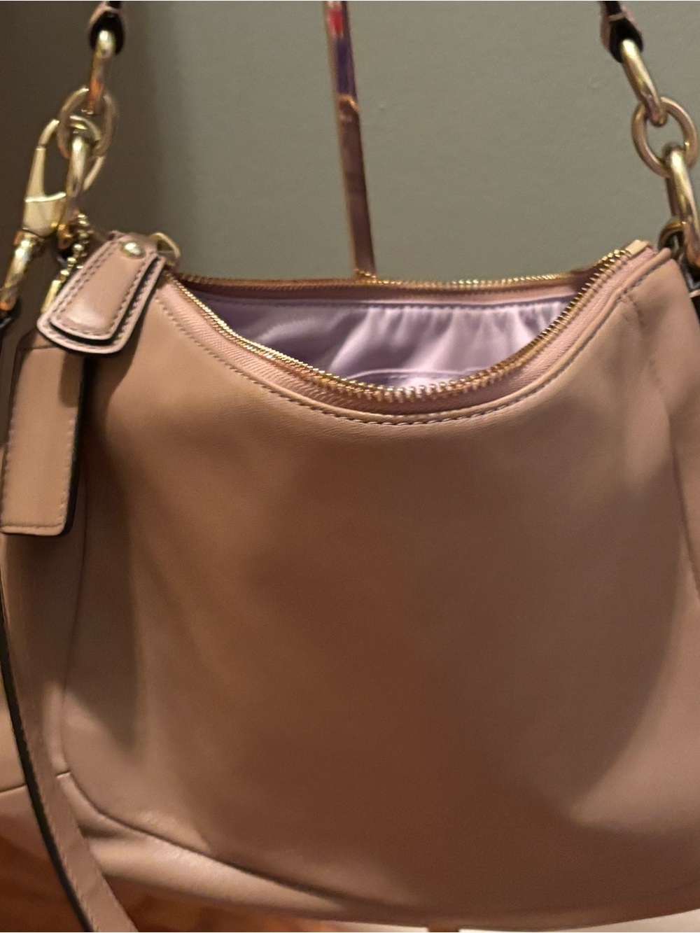 Coach Kristin Leather Crossbody Hobo Bag β Excellent Pre-Owned Conditionβ¦πππππππ - Picture 9 of 10